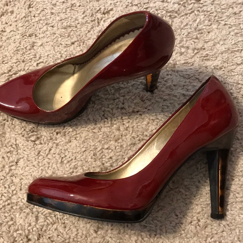 Red & Leopard Heels